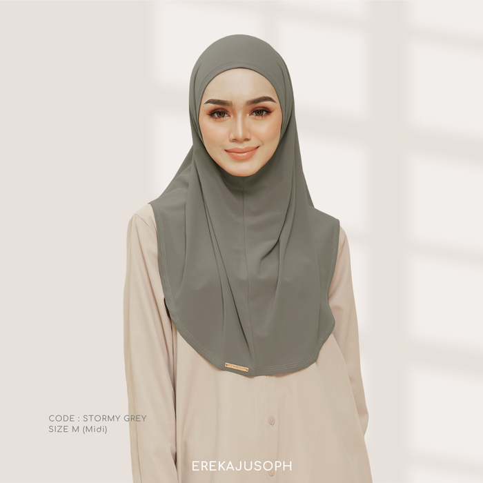 RORY (SARONG) - STORMY GREY