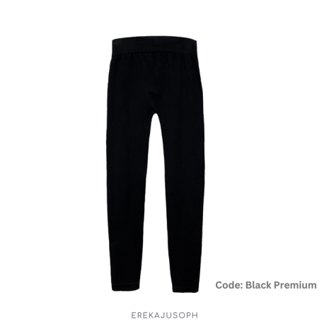 SOFTY LEGGING COTTON SPANDEX BLACK