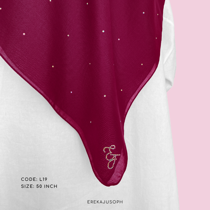 VAILA PLAIN DIAMOND BAWAL (50") - L19