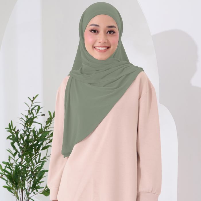 AYRA INSTANT BAWAL - DUSTY GREEN