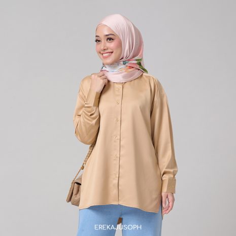 TYRA TOP - GOLDISH BROWN