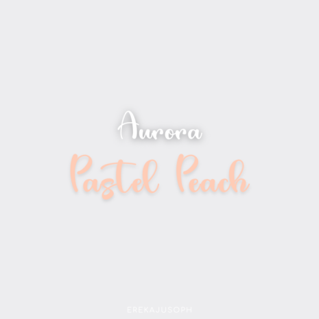 AURORA BAWAL - PASTEL PEACH