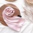 LEIA SATIN SHAWL 2.0 - PEARL BLUSH