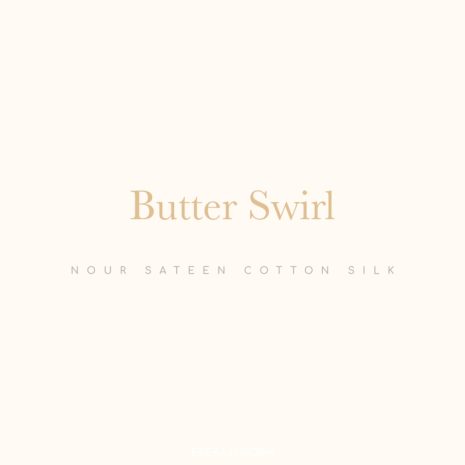 NOUR SHAWL - BUTTER SWIRL