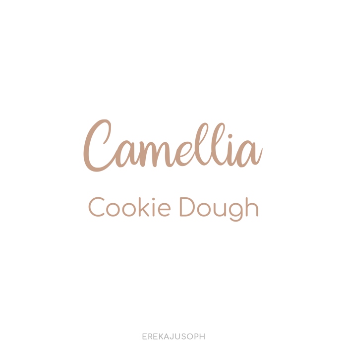 CAMELLIA - COOKIE DOUGH