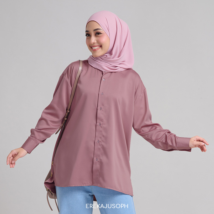 TYRA TOP - DUSTY PINK