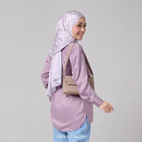 TYRA TOP - DUSTY PURPLE