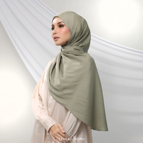 NOUR SHAWL - LAUREL OLIVE 