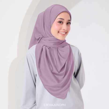 ESTELLA SATIN SQUARE - MAUVE MELODY