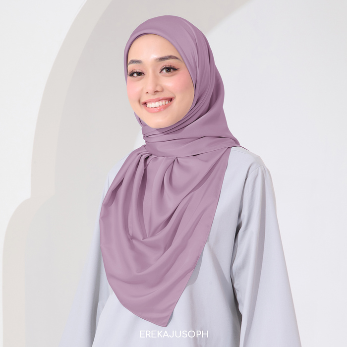 ESTELLA SATIN SQUARE - MAUVE MELODY